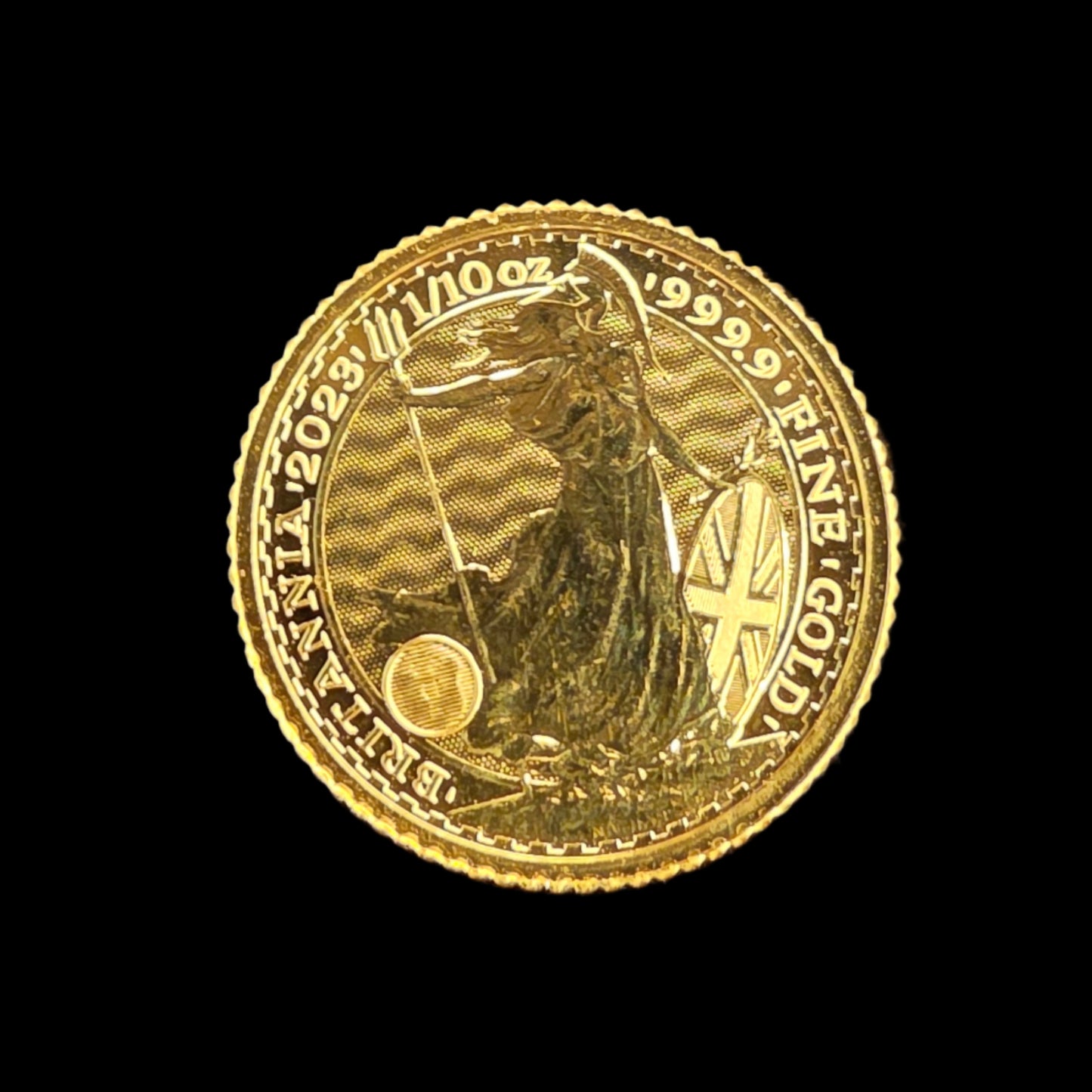 2023 1/10 oz British Gold Britannia Coin – .9999 Fine Gold – Iconic UK Bullion